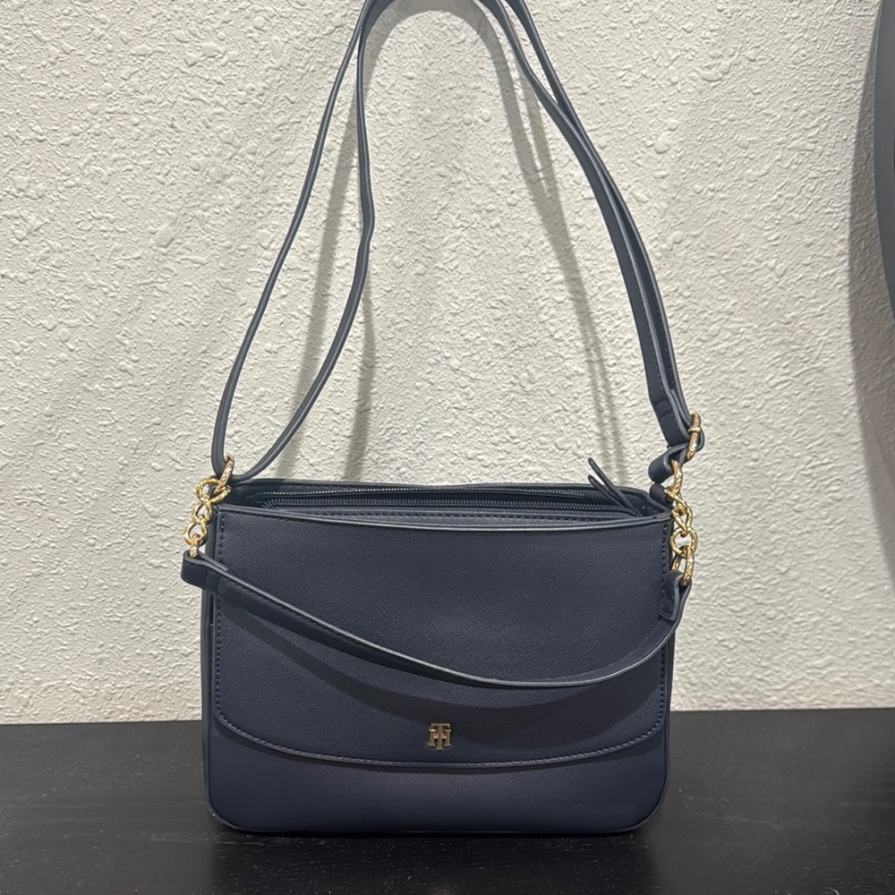 Elegant Navy Blue Women's Bag
